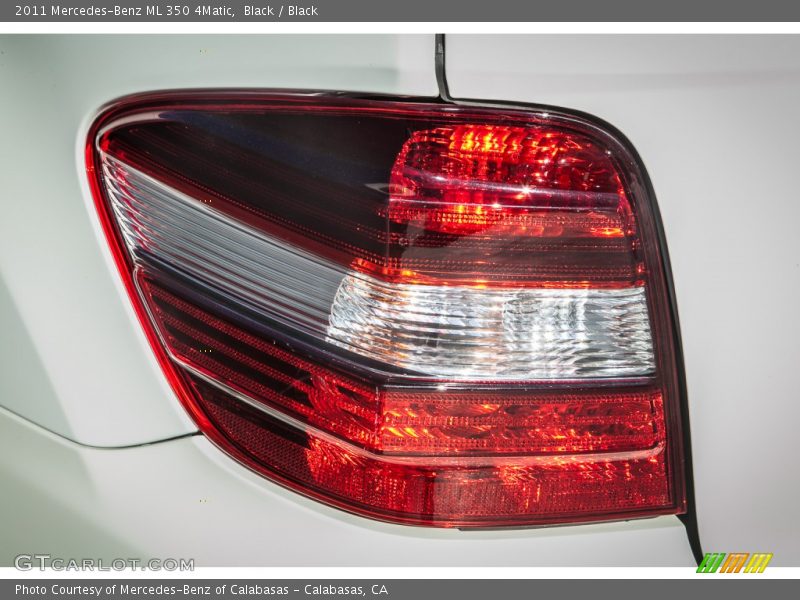 Black / Black 2011 Mercedes-Benz ML 350 4Matic