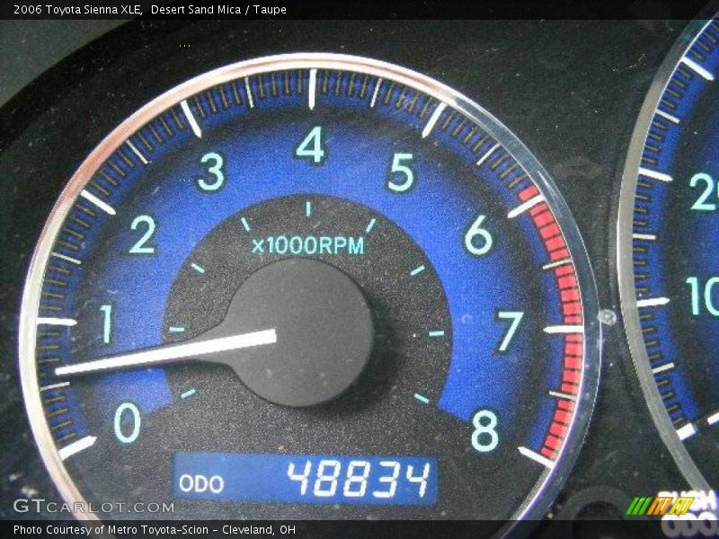 Desert Sand Mica / Taupe 2006 Toyota Sienna XLE