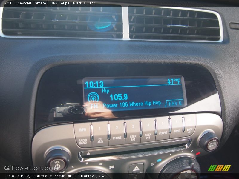 Black / Black 2011 Chevrolet Camaro LT/RS Coupe