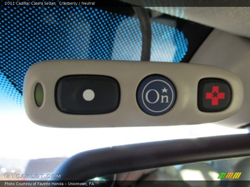 Cranberry / Neutral 2001 Cadillac Catera Sedan
