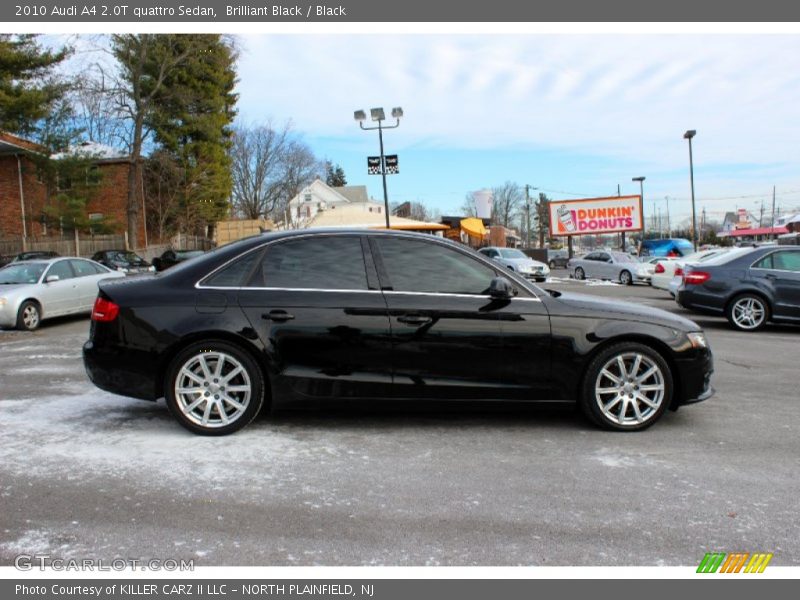 Brilliant Black / Black 2010 Audi A4 2.0T quattro Sedan