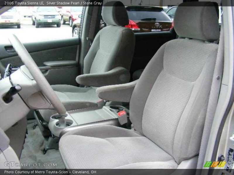 Silver Shadow Pearl / Stone Gray 2006 Toyota Sienna LE