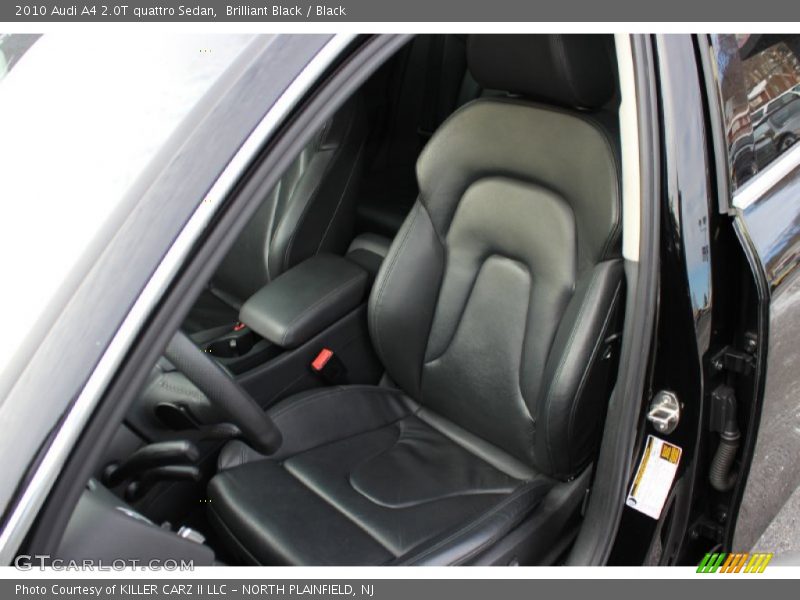 Brilliant Black / Black 2010 Audi A4 2.0T quattro Sedan