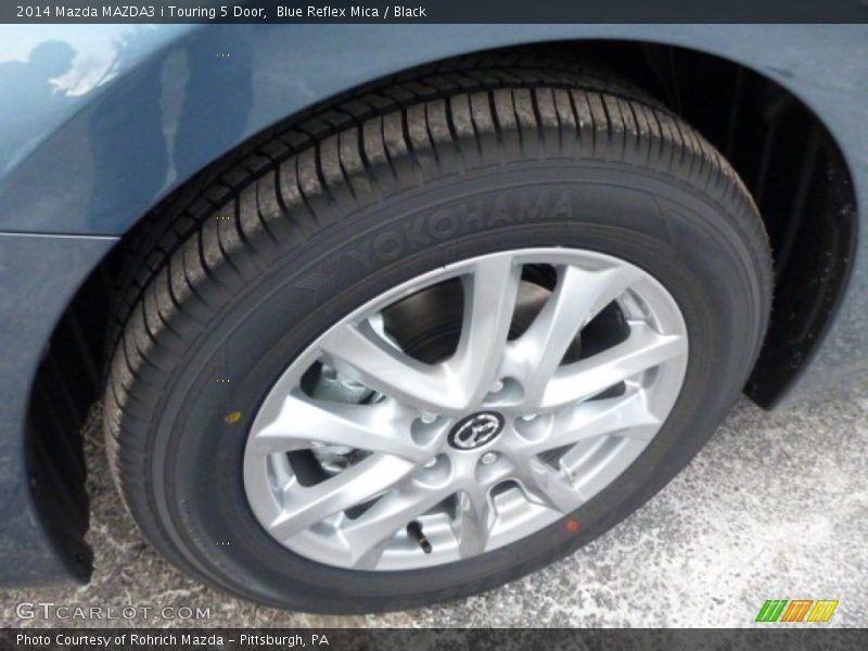 Blue Reflex Mica / Black 2014 Mazda MAZDA3 i Touring 5 Door