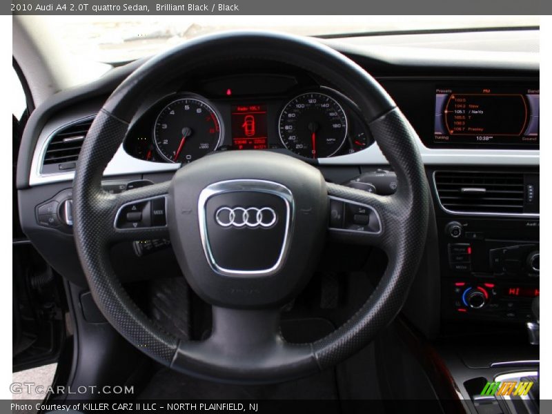 Brilliant Black / Black 2010 Audi A4 2.0T quattro Sedan