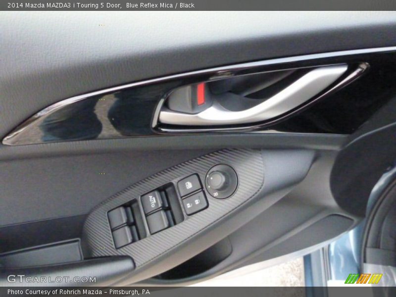 Blue Reflex Mica / Black 2014 Mazda MAZDA3 i Touring 5 Door