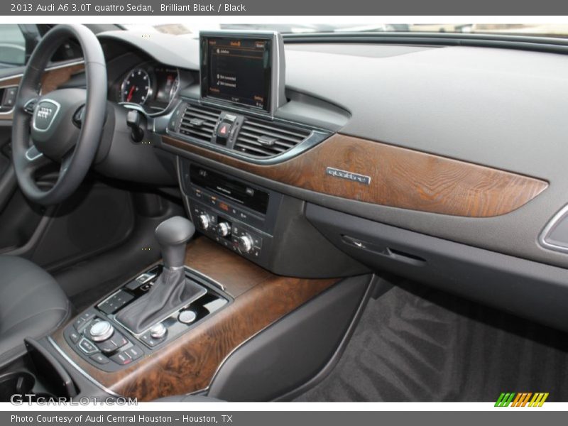 Brilliant Black / Black 2013 Audi A6 3.0T quattro Sedan