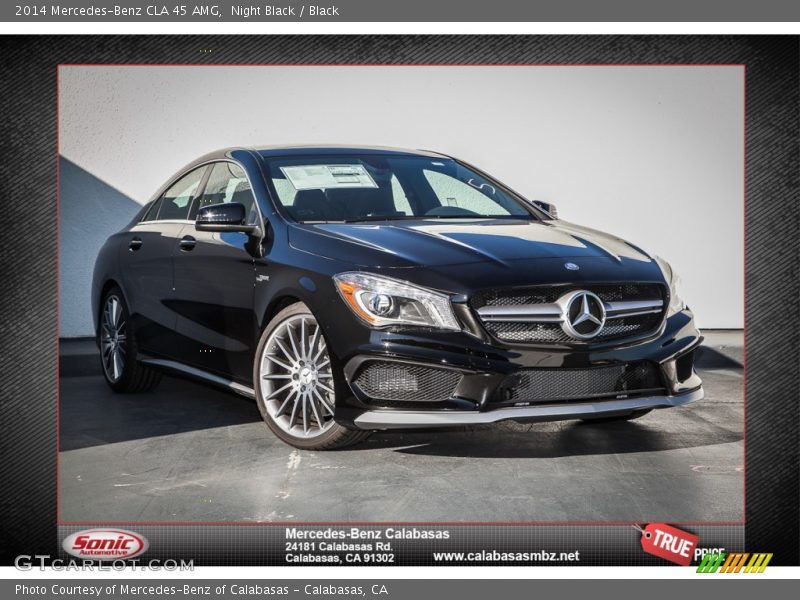 Night Black / Black 2014 Mercedes-Benz CLA 45 AMG