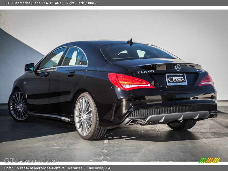 Night Black / Black 2014 Mercedes-Benz CLA 45 AMG