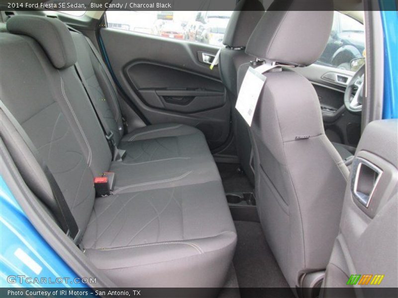 Blue Candy / Charcoal Black 2014 Ford Fiesta SE Sedan