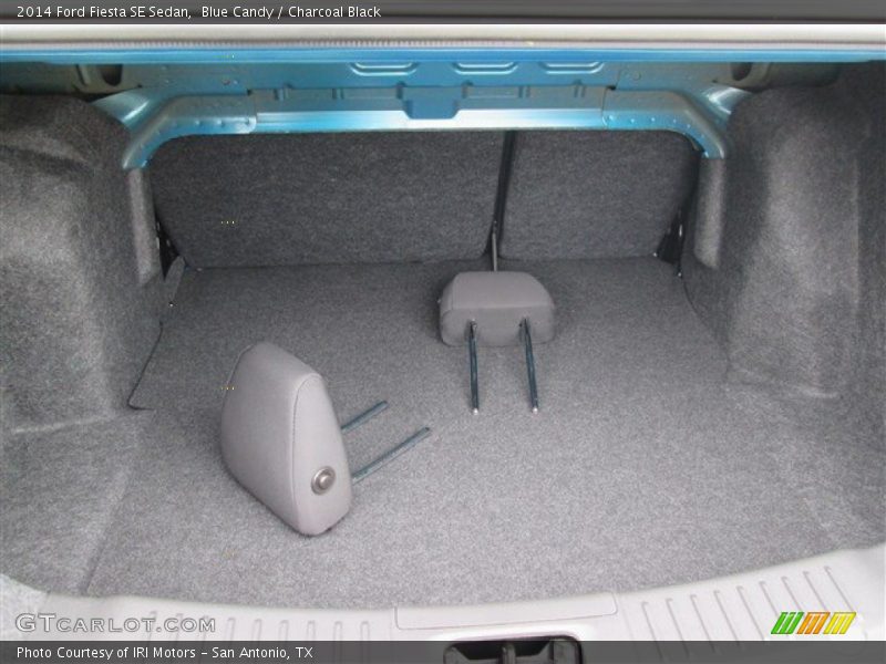 Blue Candy / Charcoal Black 2014 Ford Fiesta SE Sedan