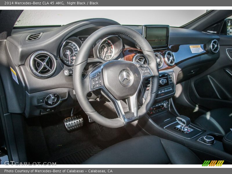 Night Black / Black 2014 Mercedes-Benz CLA 45 AMG
