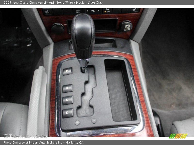 Stone White / Medium Slate Gray 2005 Jeep Grand Cherokee Limited