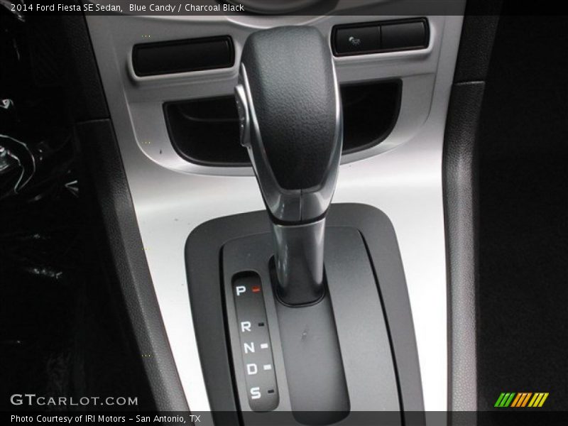 Blue Candy / Charcoal Black 2014 Ford Fiesta SE Sedan
