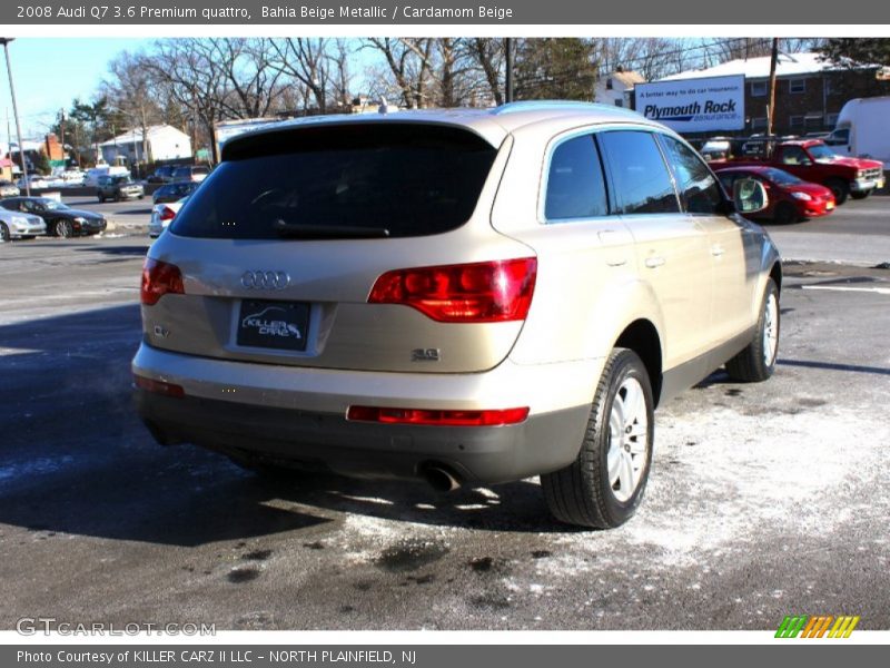 Bahia Beige Metallic / Cardamom Beige 2008 Audi Q7 3.6 Premium quattro