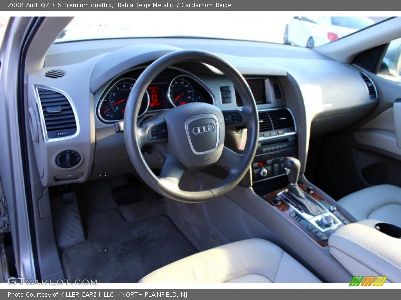 Bahia Beige Metallic / Cardamom Beige 2008 Audi Q7 3.6 Premium quattro