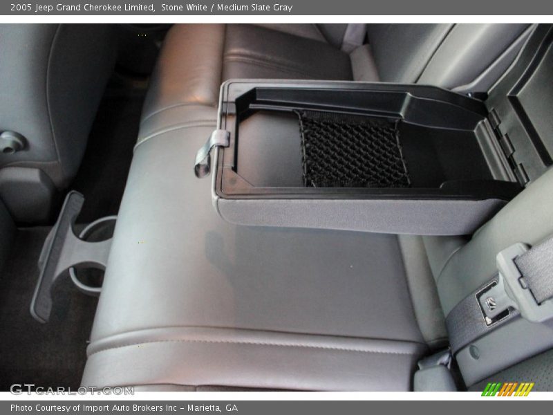 Stone White / Medium Slate Gray 2005 Jeep Grand Cherokee Limited