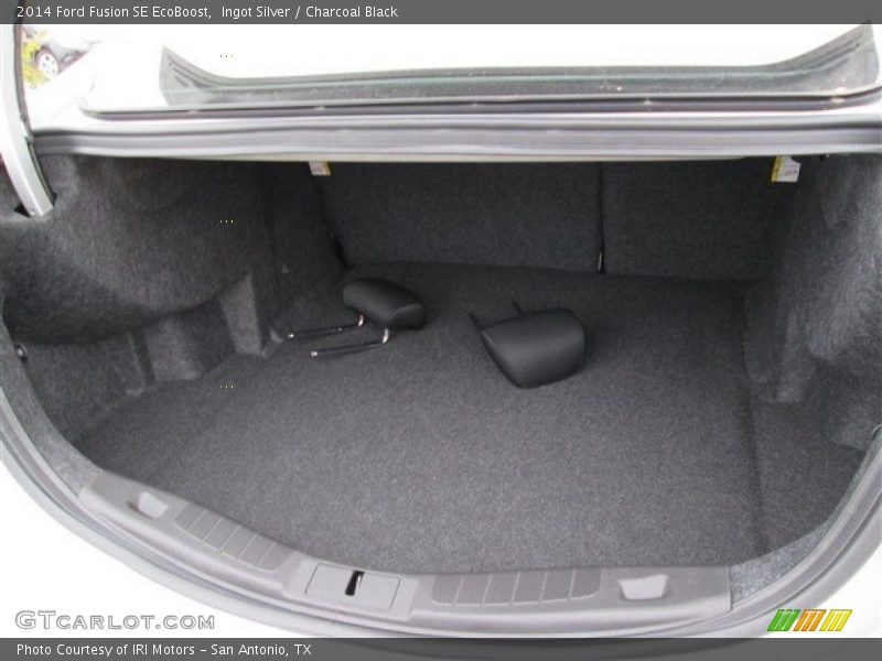 Ingot Silver / Charcoal Black 2014 Ford Fusion SE EcoBoost