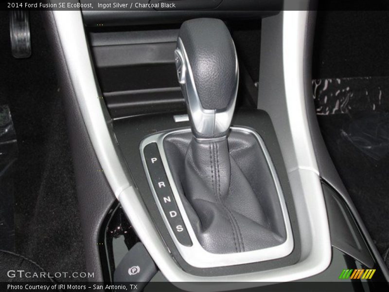 Ingot Silver / Charcoal Black 2014 Ford Fusion SE EcoBoost