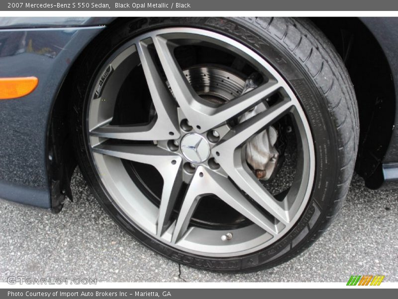  2007 S 550 Sedan Wheel