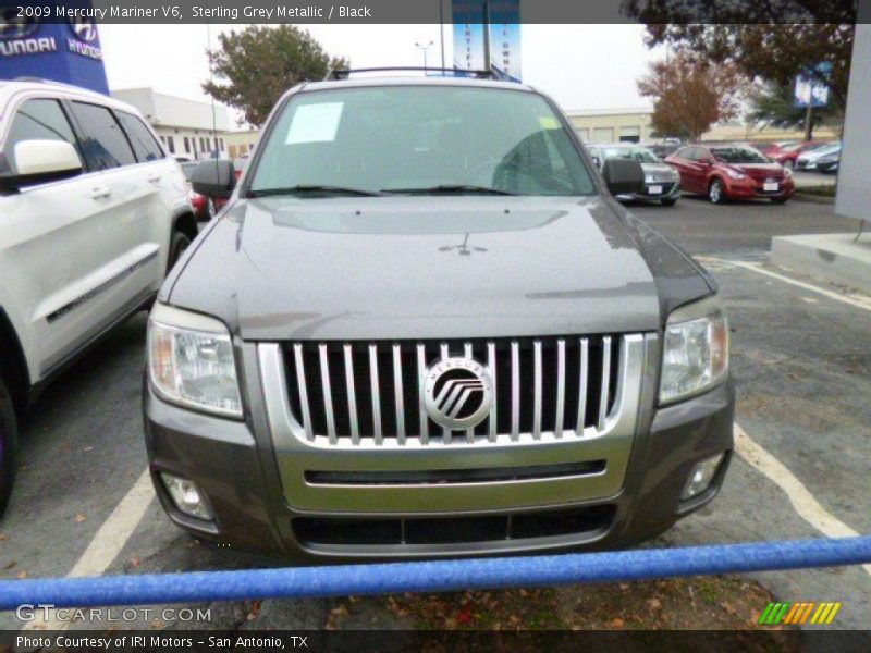 Sterling Grey Metallic / Black 2009 Mercury Mariner V6