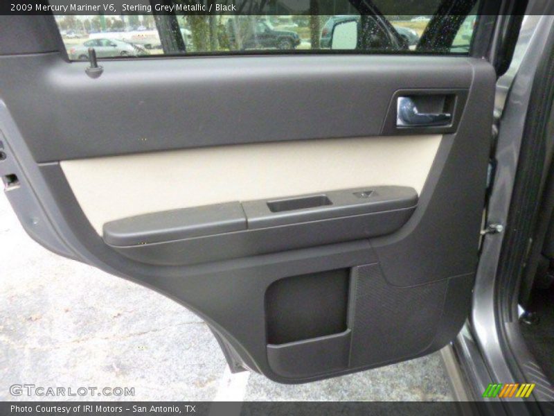 Sterling Grey Metallic / Black 2009 Mercury Mariner V6