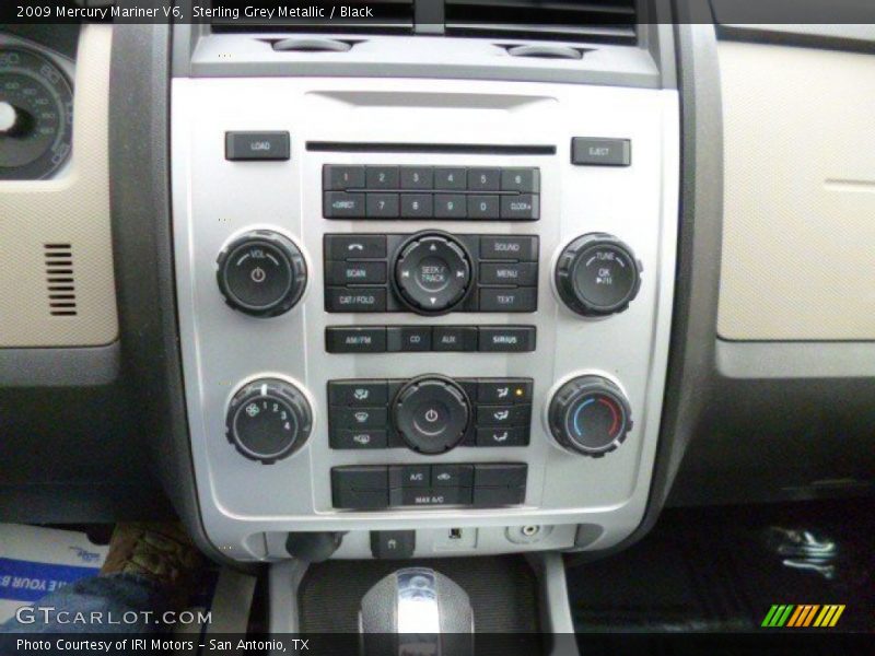 Sterling Grey Metallic / Black 2009 Mercury Mariner V6