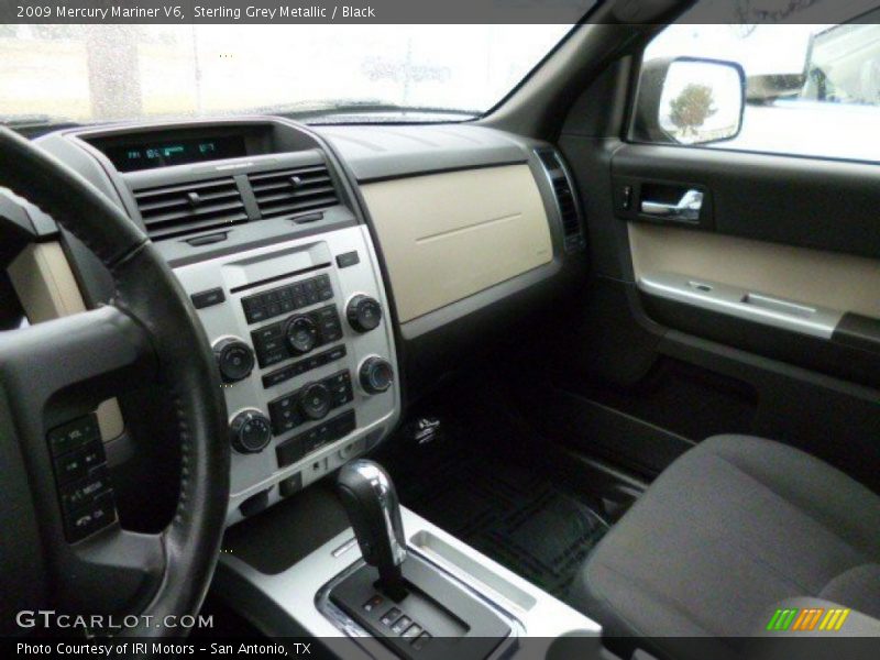 Sterling Grey Metallic / Black 2009 Mercury Mariner V6
