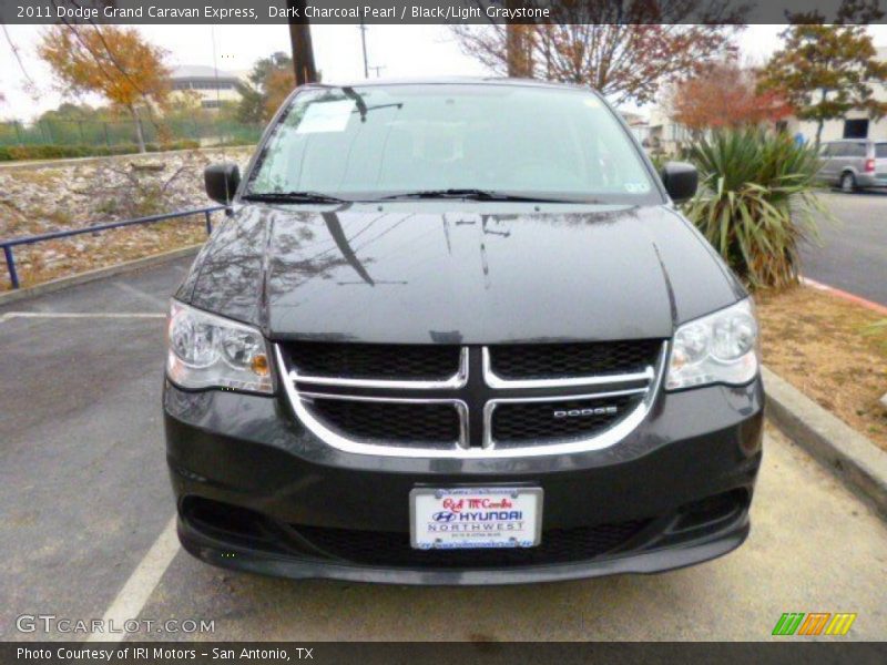 Dark Charcoal Pearl / Black/Light Graystone 2011 Dodge Grand Caravan Express