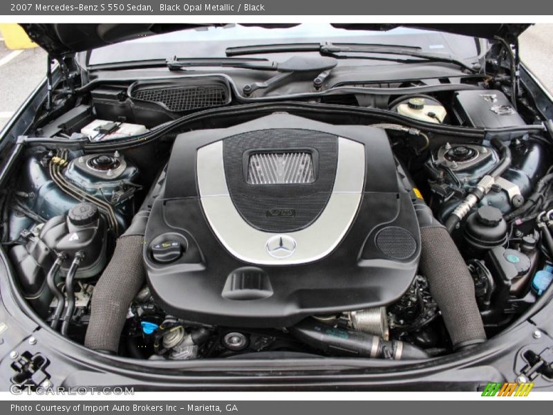  2007 S 550 Sedan Engine - 5.5 Liter DOHC 32-Valve V8