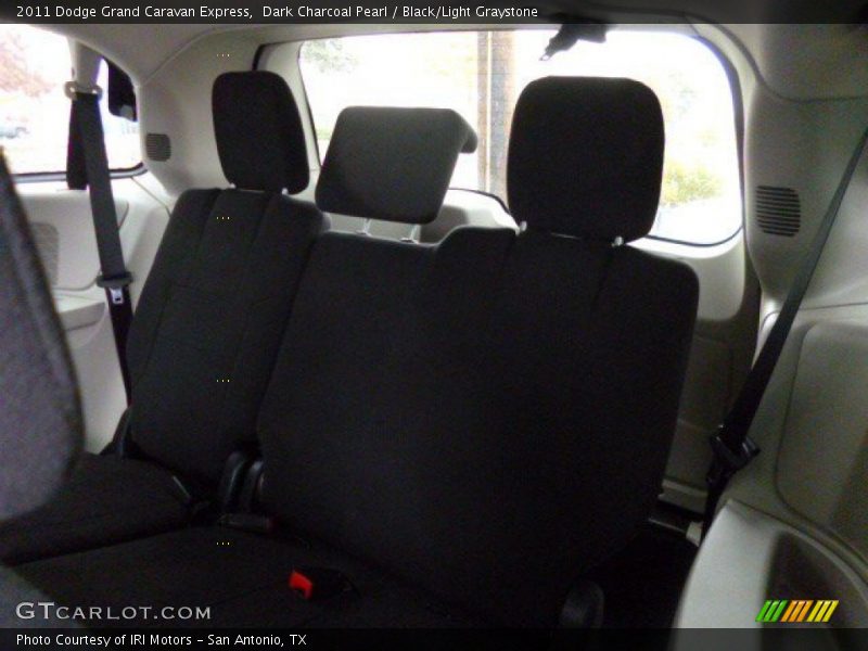 Dark Charcoal Pearl / Black/Light Graystone 2011 Dodge Grand Caravan Express