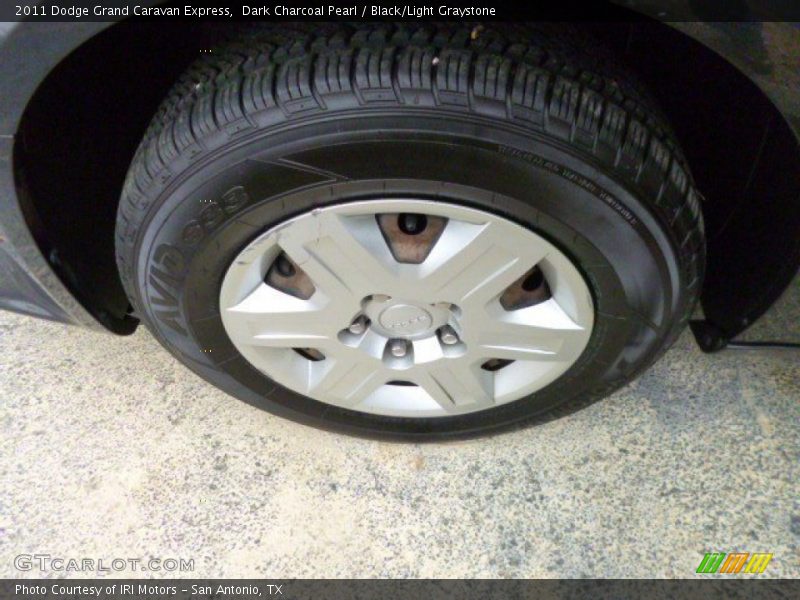 Dark Charcoal Pearl / Black/Light Graystone 2011 Dodge Grand Caravan Express