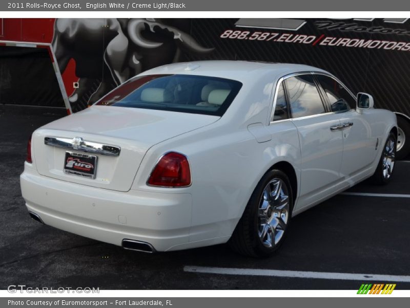 English White / Creme Light/Black 2011 Rolls-Royce Ghost