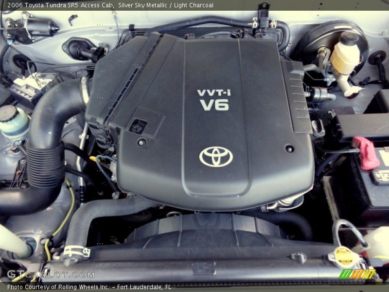 Silver Sky Metallic / Light Charcoal 2006 Toyota Tundra SR5 Access Cab