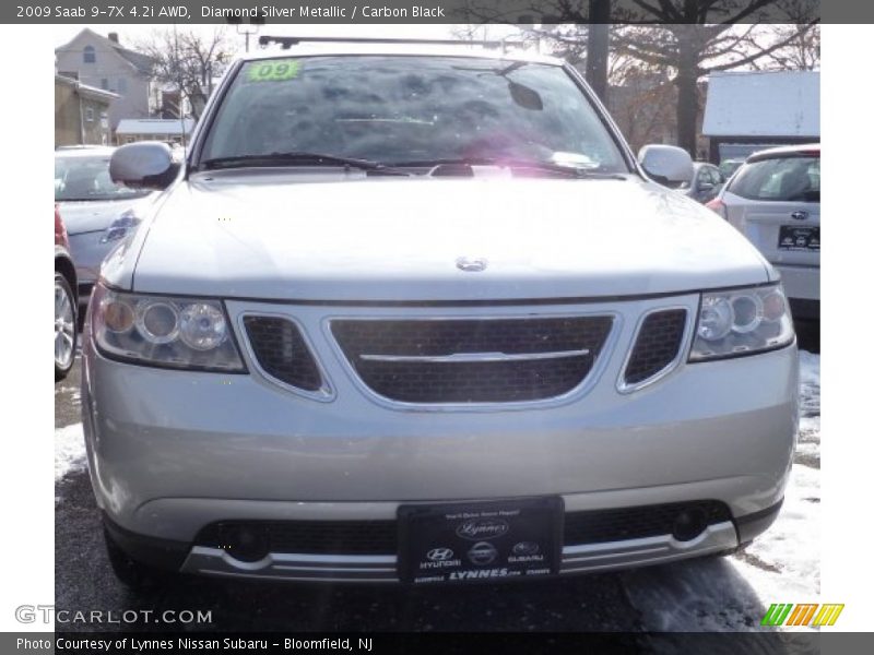 Diamond Silver Metallic / Carbon Black 2009 Saab 9-7X 4.2i AWD