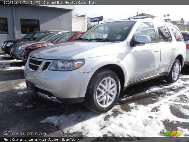 Diamond Silver Metallic / Carbon Black 2009 Saab 9-7X 4.2i AWD