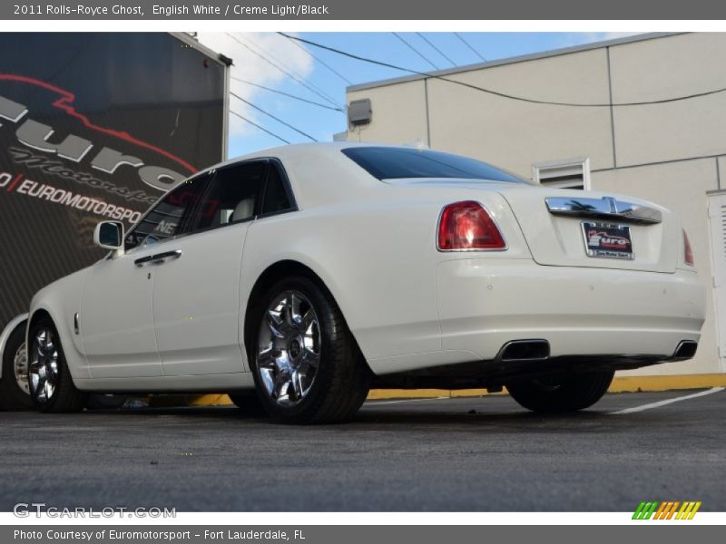 English White / Creme Light/Black 2011 Rolls-Royce Ghost