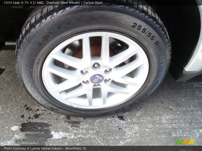 Diamond Silver Metallic / Carbon Black 2009 Saab 9-7X 4.2i AWD
