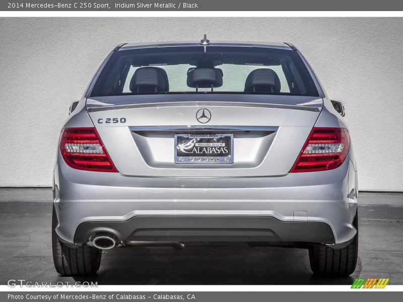 Iridium Silver Metallic / Black 2014 Mercedes-Benz C 250 Sport