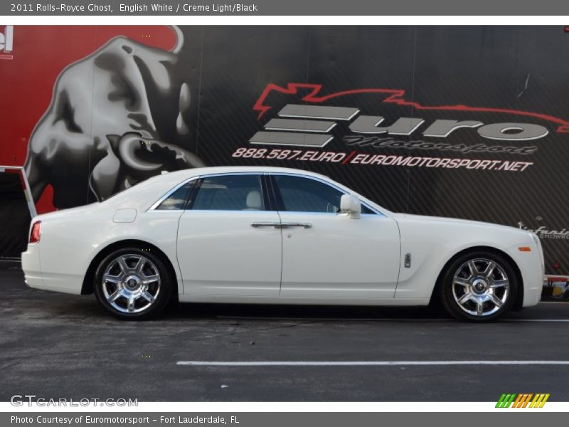 English White / Creme Light/Black 2011 Rolls-Royce Ghost