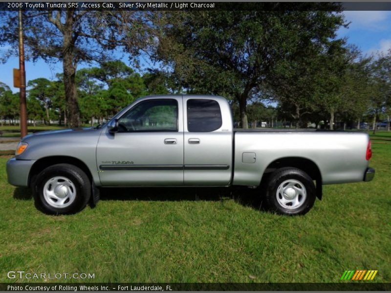 Silver Sky Metallic / Light Charcoal 2006 Toyota Tundra SR5 Access Cab