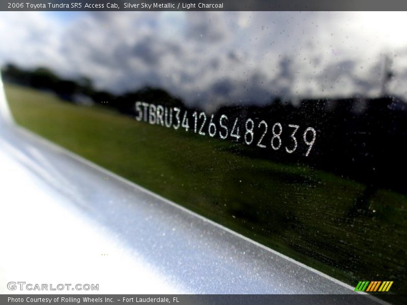 Silver Sky Metallic / Light Charcoal 2006 Toyota Tundra SR5 Access Cab