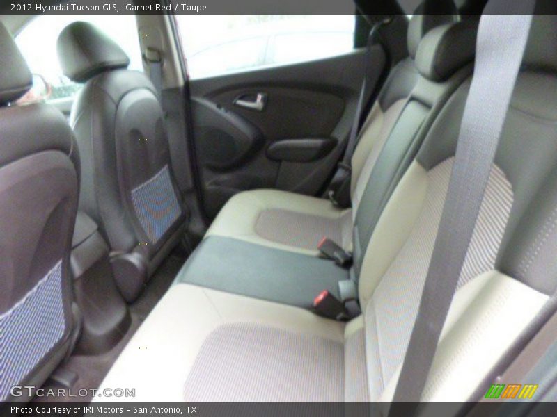 Garnet Red / Taupe 2012 Hyundai Tucson GLS