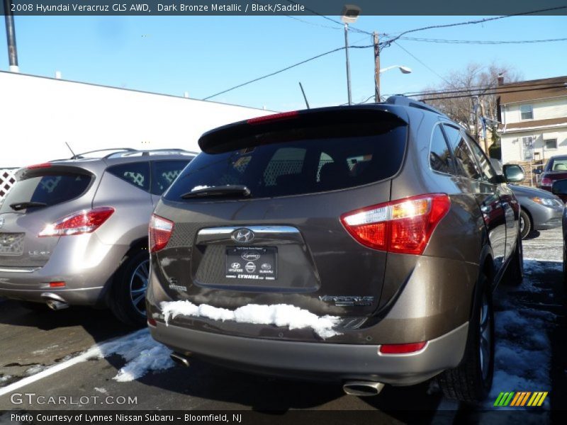 Dark Bronze Metallic / Black/Saddle 2008 Hyundai Veracruz GLS AWD