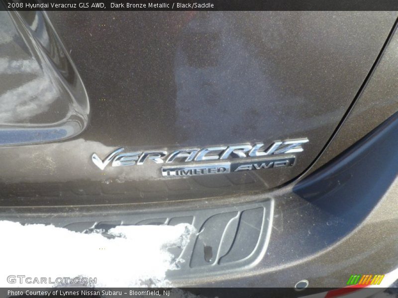 Dark Bronze Metallic / Black/Saddle 2008 Hyundai Veracruz GLS AWD