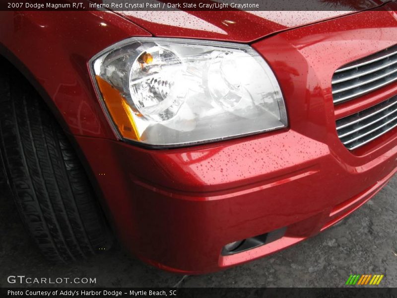 Inferno Red Crystal Pearl / Dark Slate Gray/Light Graystone 2007 Dodge Magnum R/T