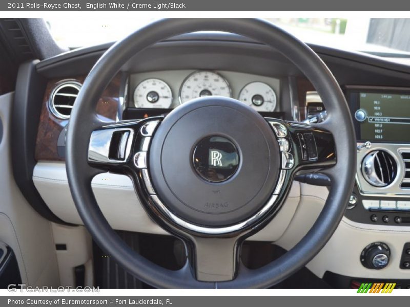 English White / Creme Light/Black 2011 Rolls-Royce Ghost