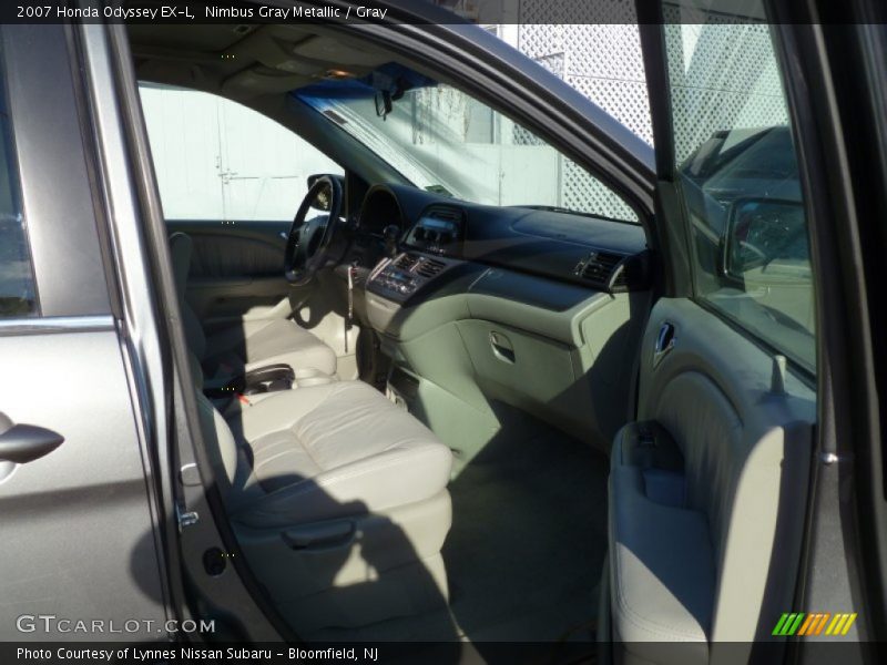 Nimbus Gray Metallic / Gray 2007 Honda Odyssey EX-L