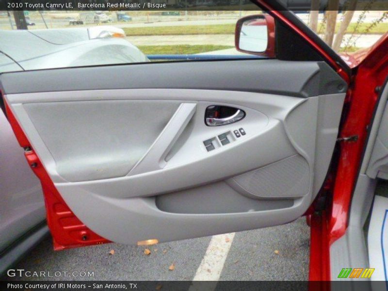 Barcelona Red Metallic / Bisque 2010 Toyota Camry LE