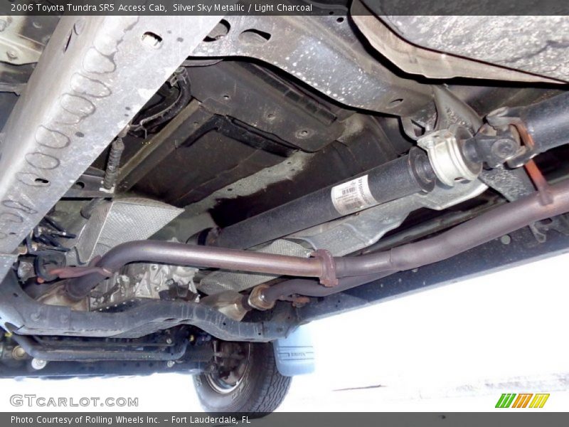 Silver Sky Metallic / Light Charcoal 2006 Toyota Tundra SR5 Access Cab